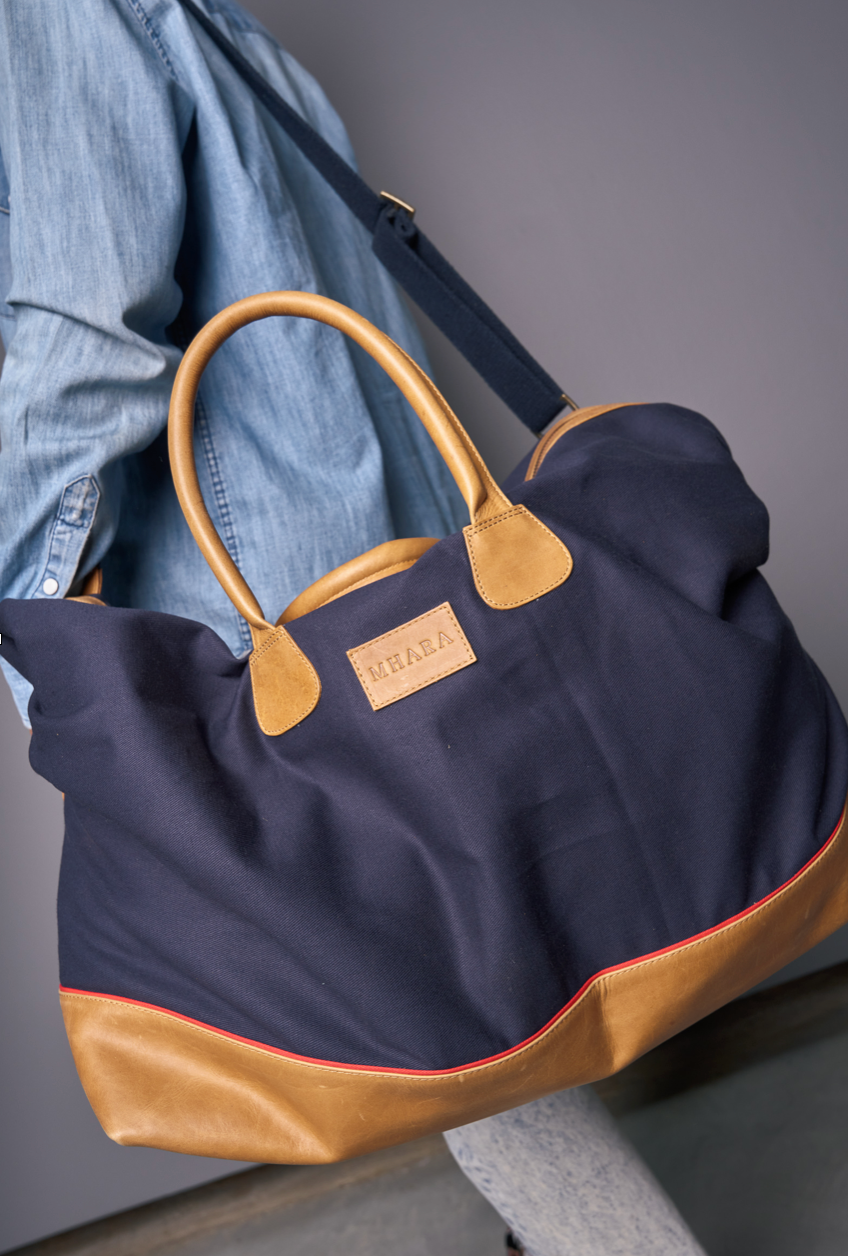 NAVY WEEKEND BAG